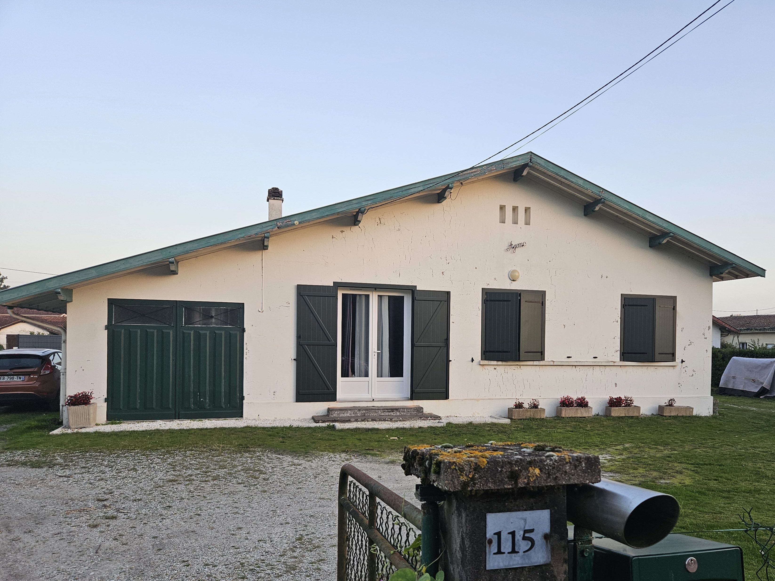 pose de volets battants