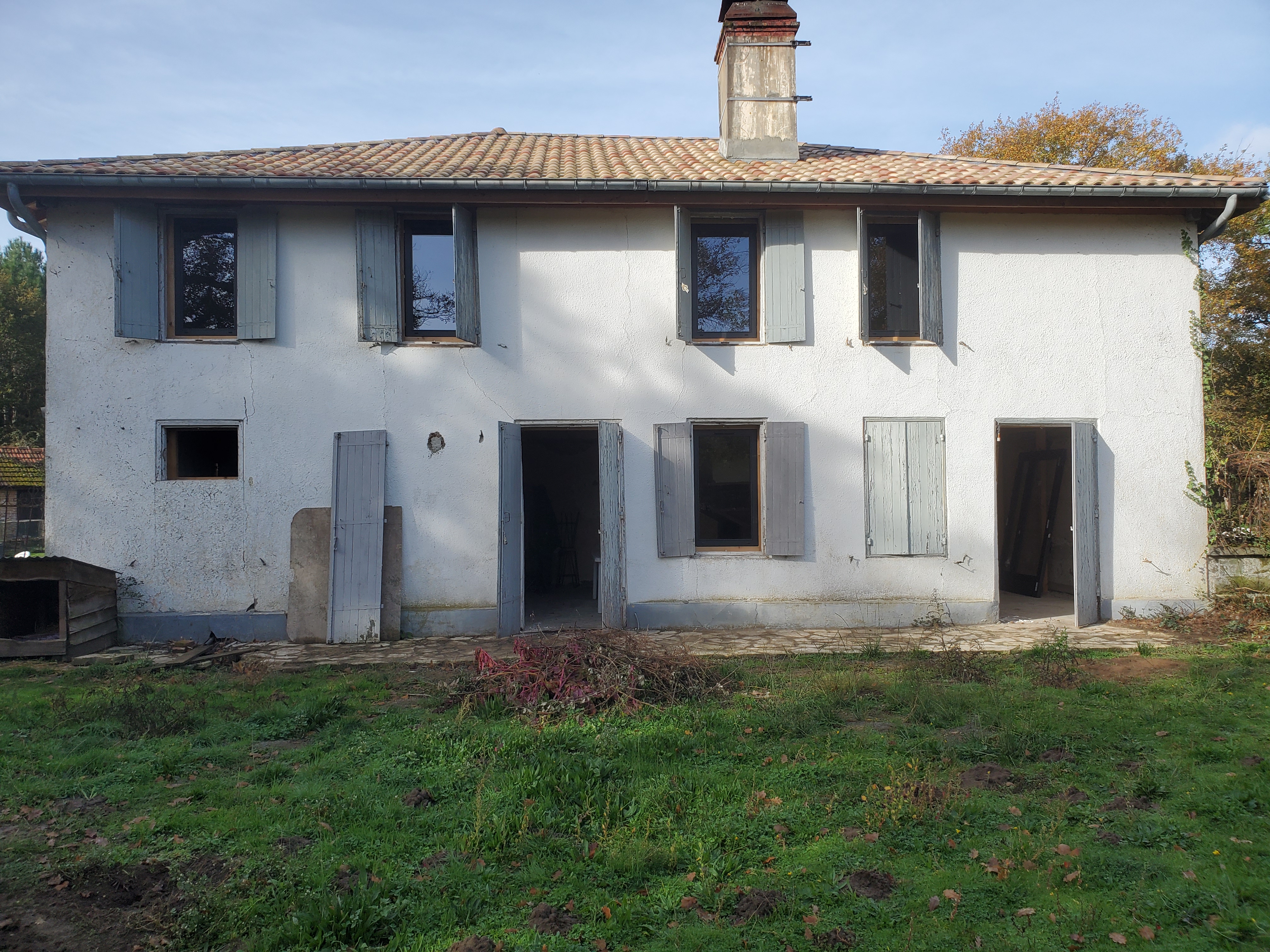 volets coulissants avant